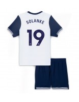 Otroške Nogometnih dresov Tottenham Hotspur Dominic Solanke #19 Domači 2024-25 Kratki rokavi (+ hlače)